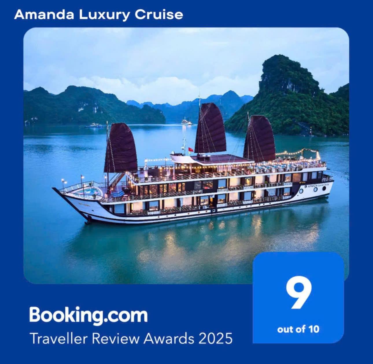 Готель Amanda Luxury Cruise Халонг Екстер'єр фото